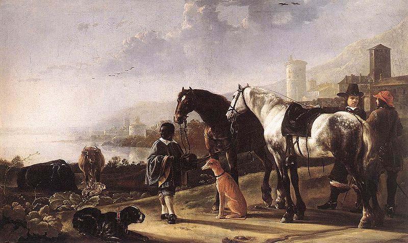 Aelbert Cuyp The Negro Page circa Norge oil painting art